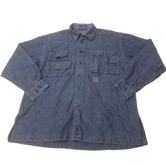 Vintage Tommy Hilfiger Button Down Top - Picture 1 of 8